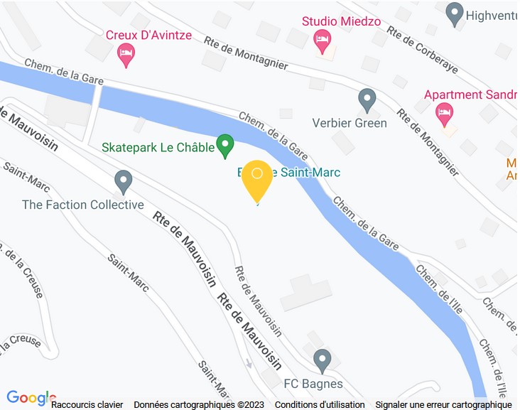 Carte Le Châble